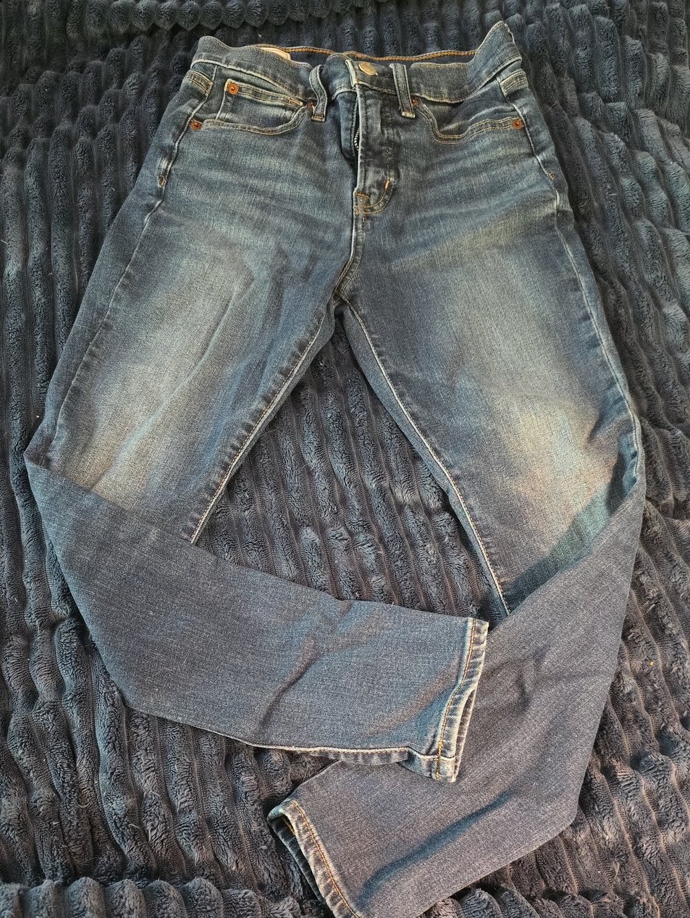 GAP Women's Medium Blue True Skinny High Rise Jeans